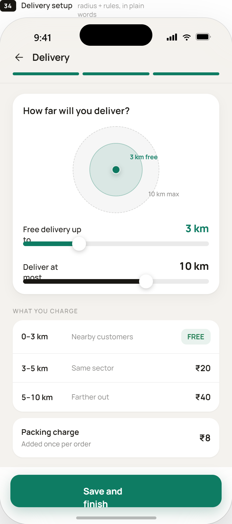 LocalKart shopkeeper delivery setup
