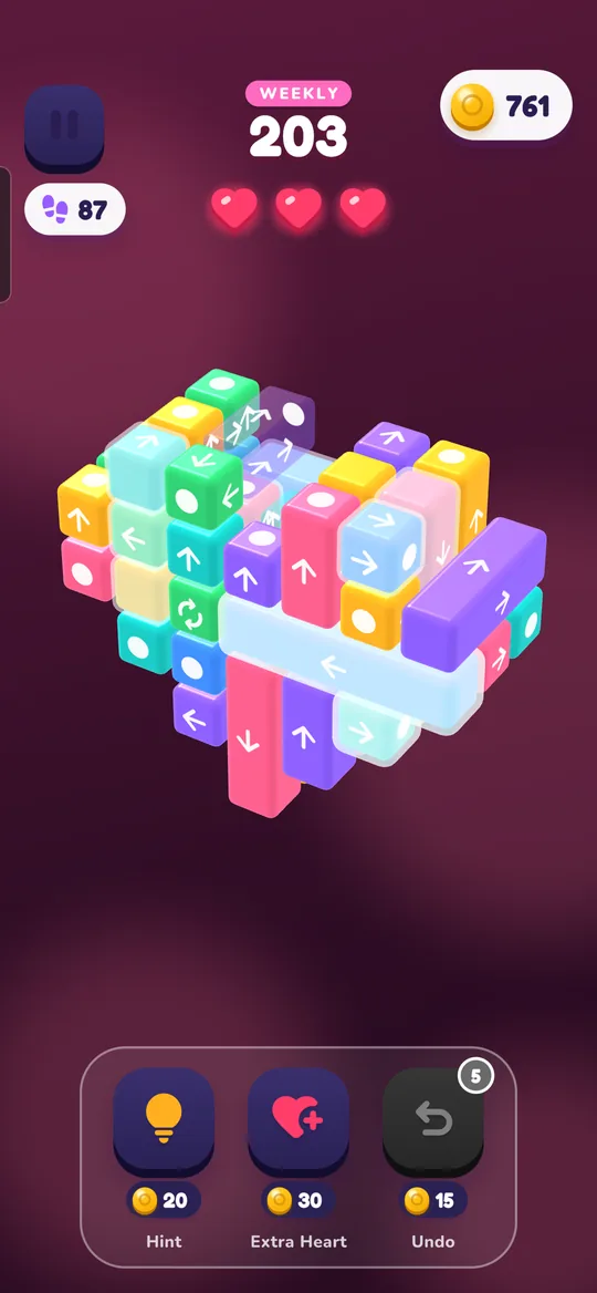 Weekly Challenge 3D level